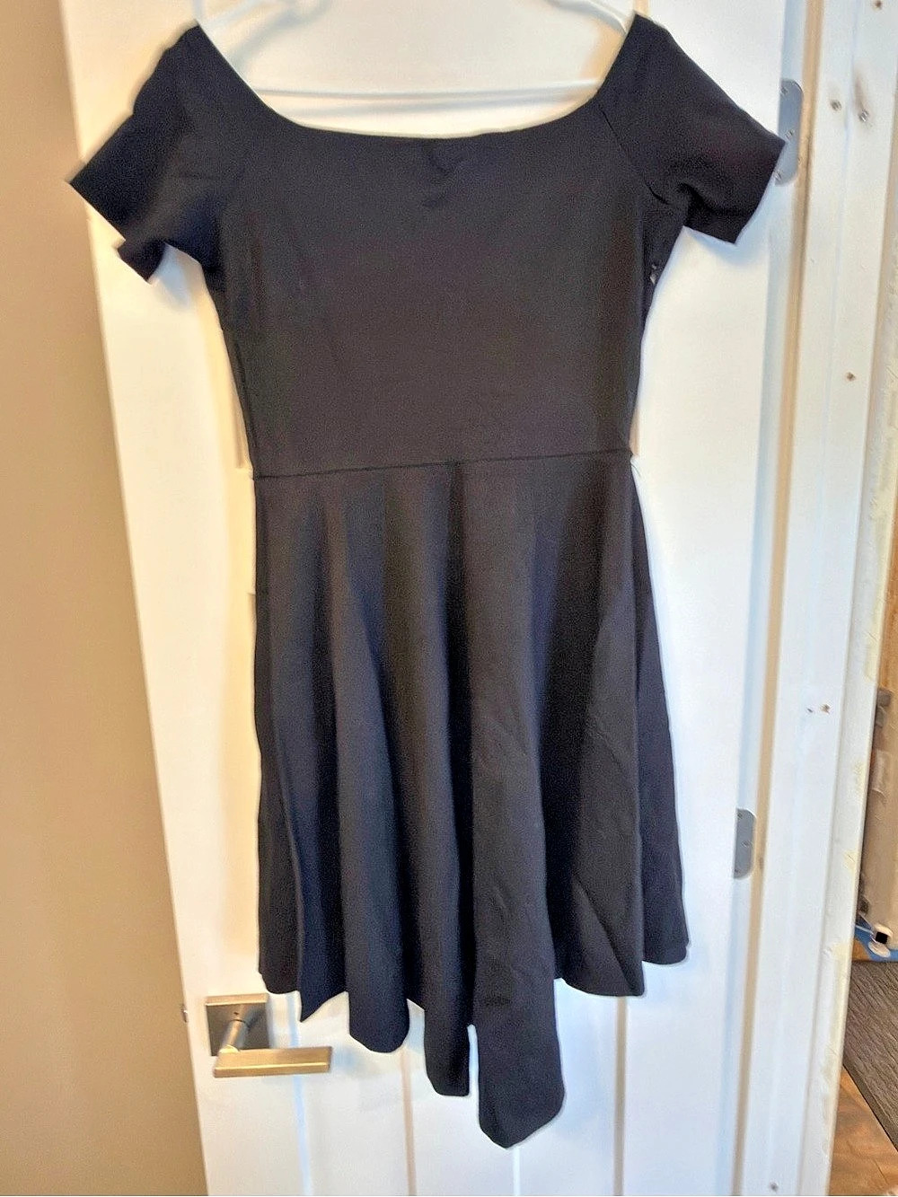 Sarin Mathews Black Mini Dress Size Medium